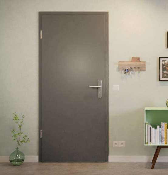 Carbongrau - Wohnungseingangstür